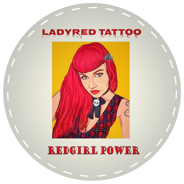 Ladyred Tattoo logo